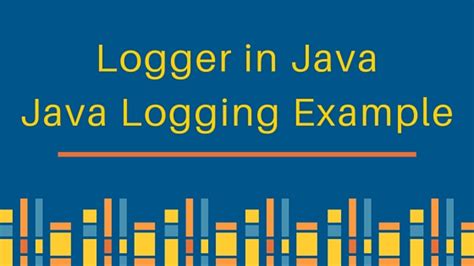 Java Logging API .